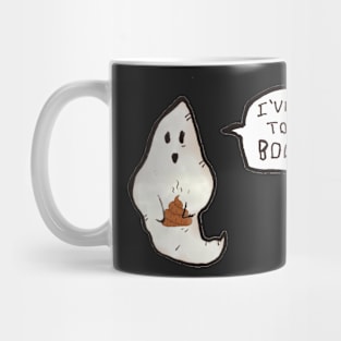 Poopy Ghost Mug